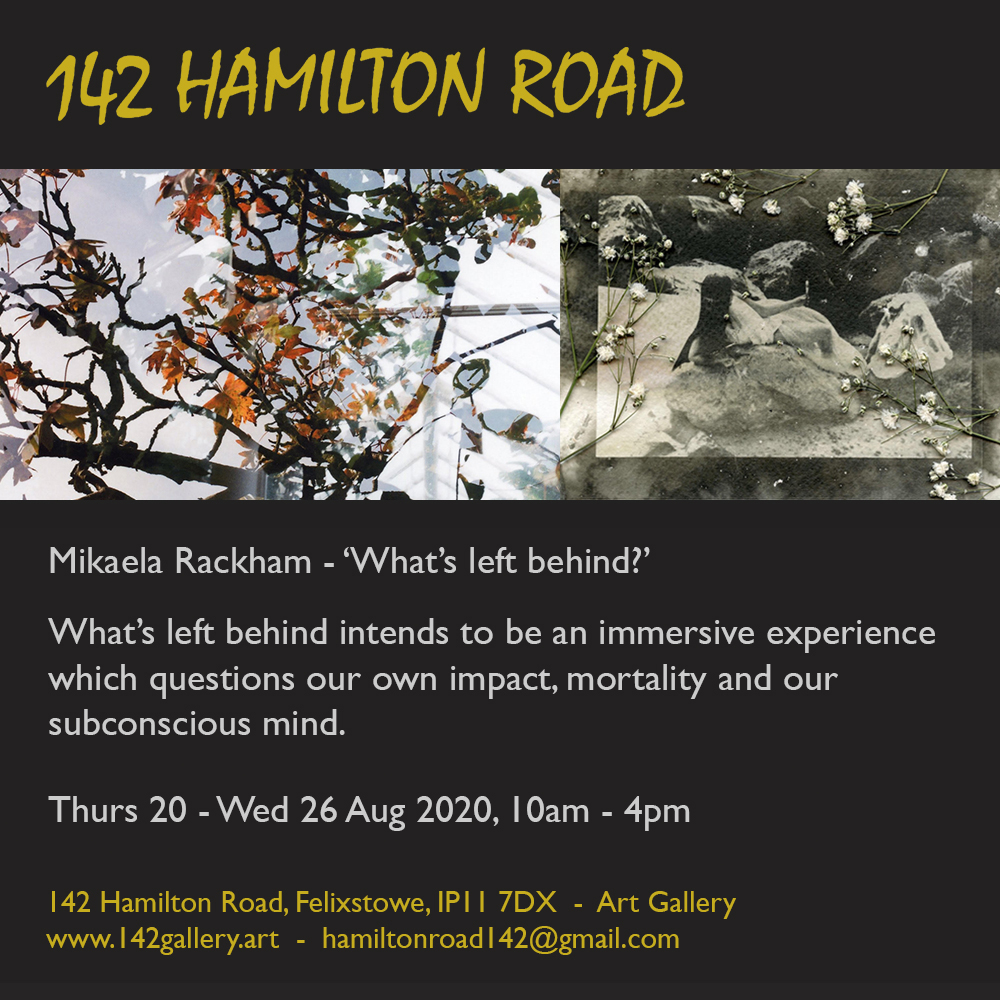 ‘Whats Left Behind?’ Exhibition at 142 Hamilton Road | Flyer Magazines
