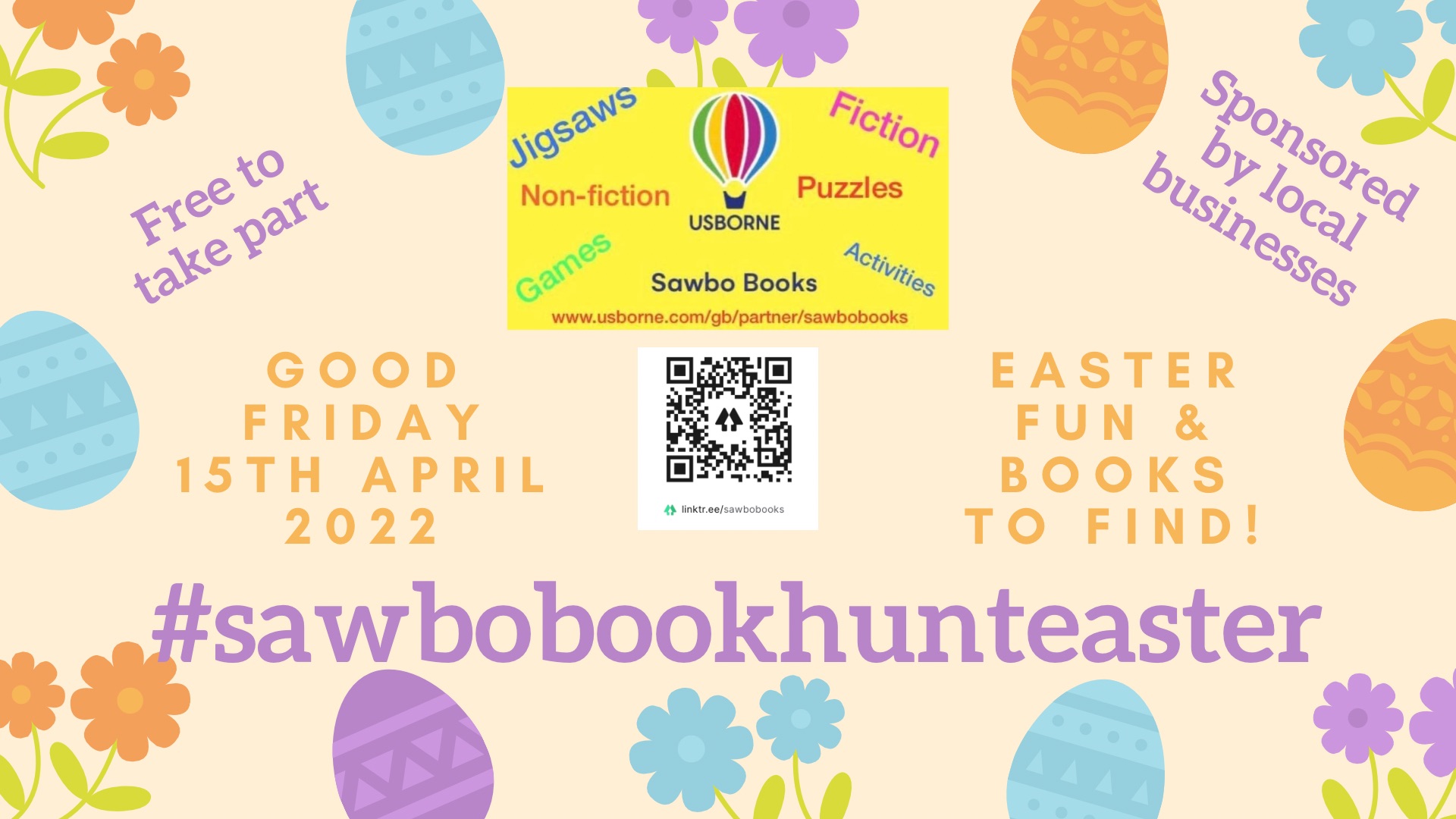 Easter Sawbo Book Hunt #sawbobookhunteaster | Flyer Magazines