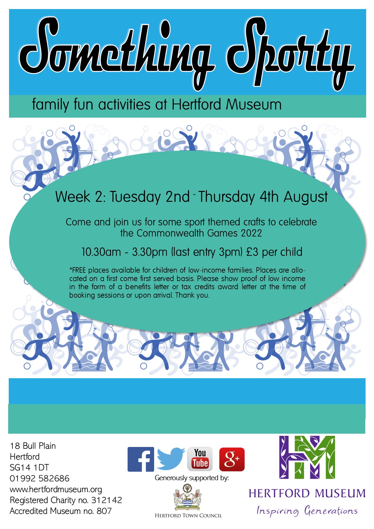 Something Sporty: Family Fun Activities at Hertford Museum | Flyer Magazines