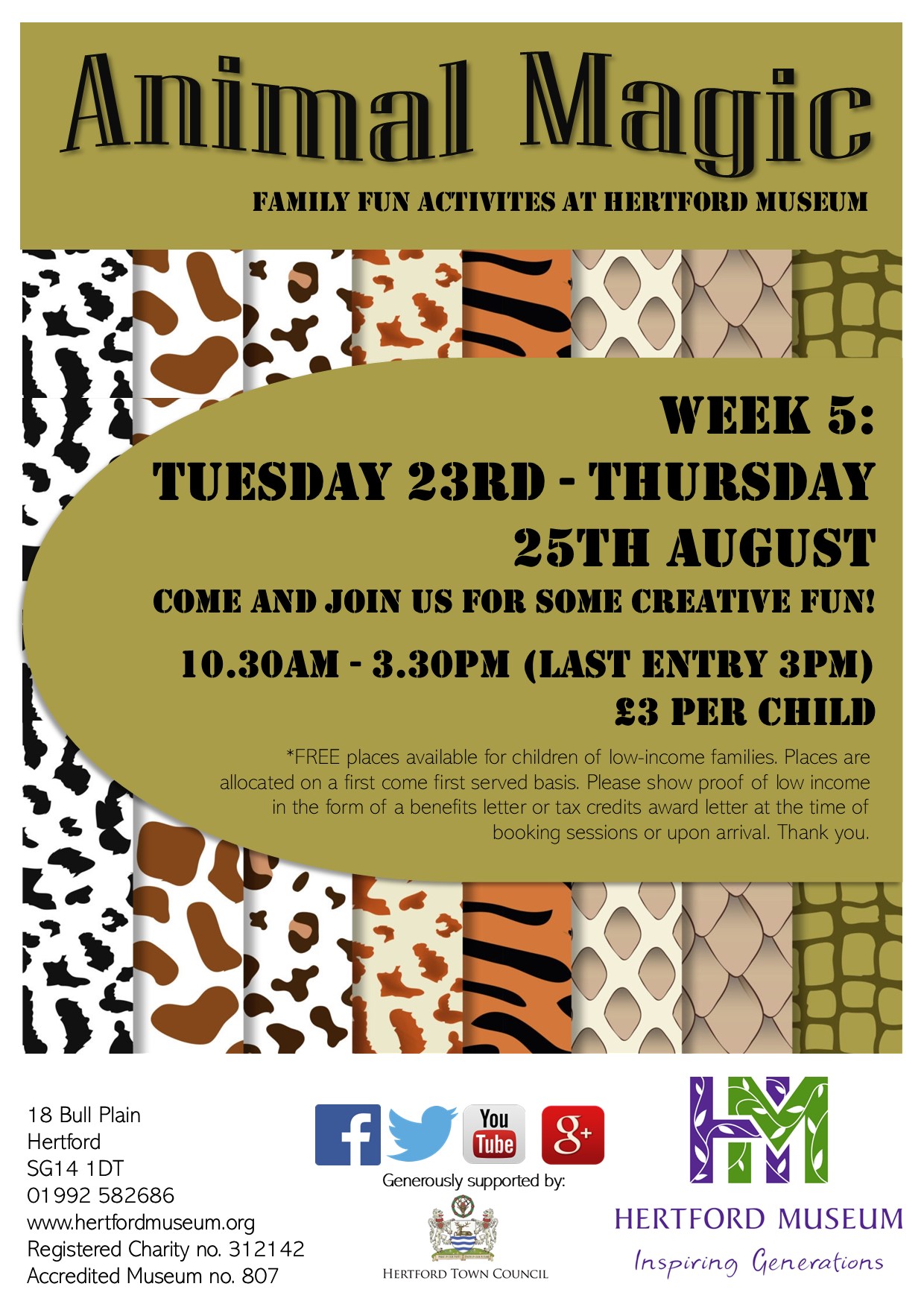 Animal Magic: Family Fun Activities at Hertford Museum | Flyer Magazines