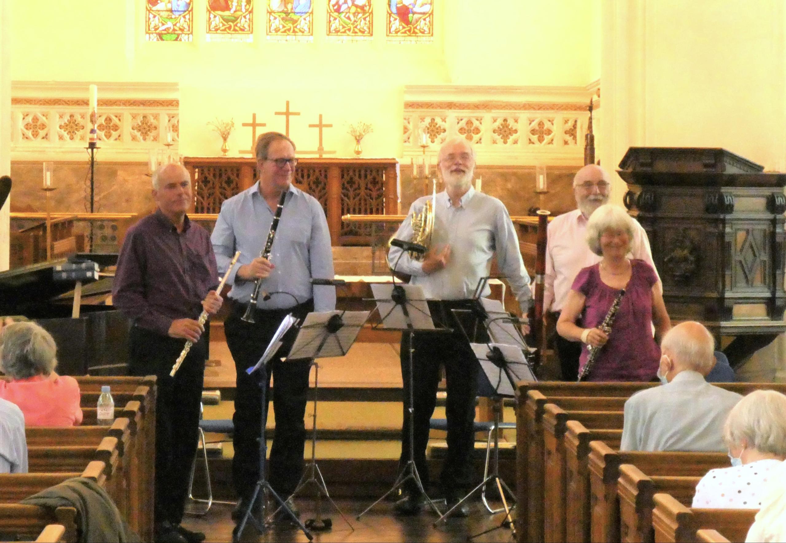 Lunchtime Concert with the Five of Herts Wind Quintet | Flyer Magazines