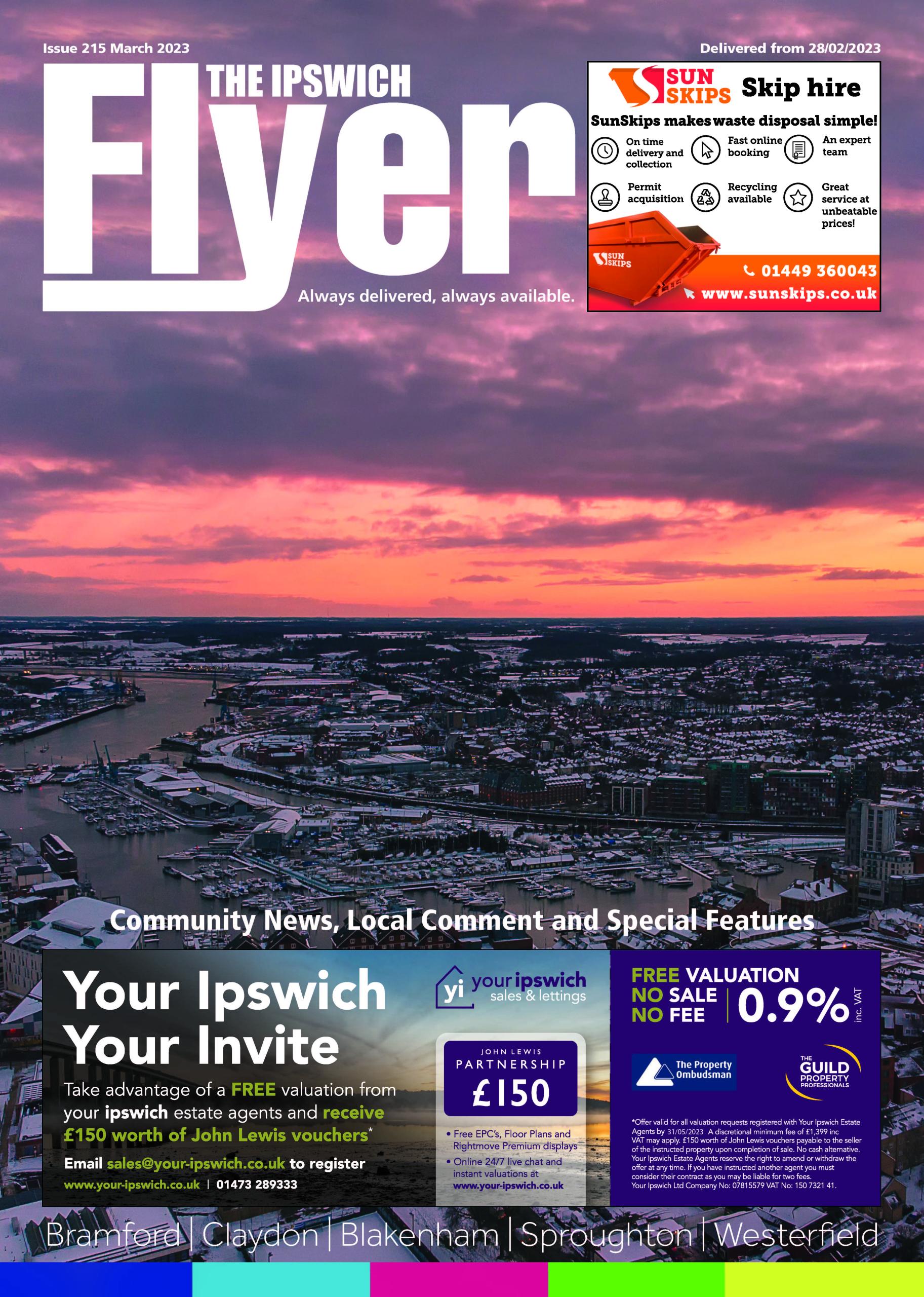 The Ipswich Flyer March '23 | Flyer Magazines
