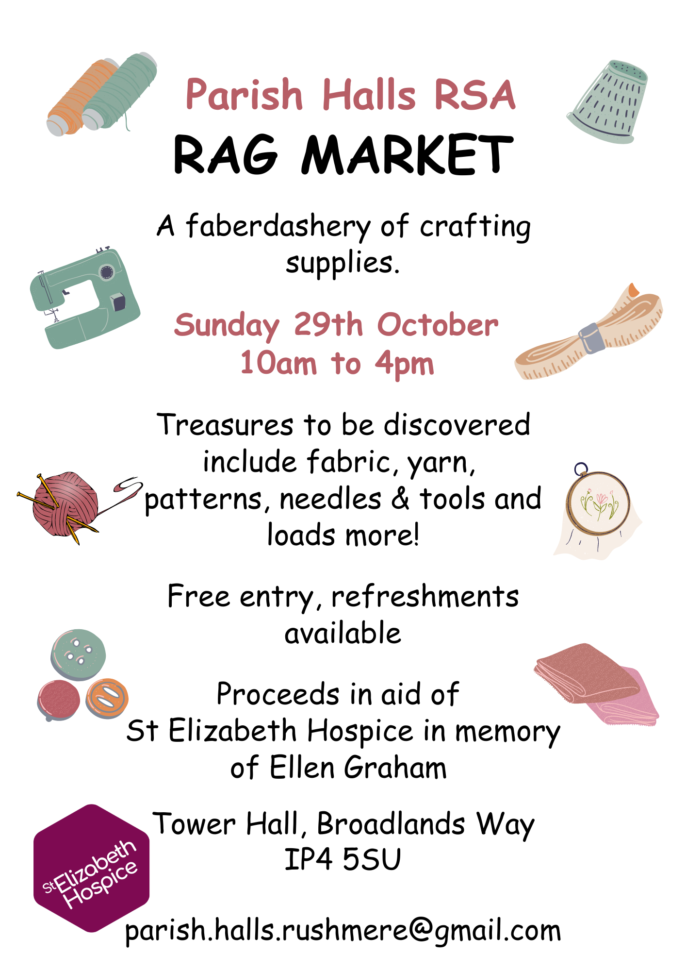 Rag Market - A Faberdashery of crafting supplies | Flyer Magazines