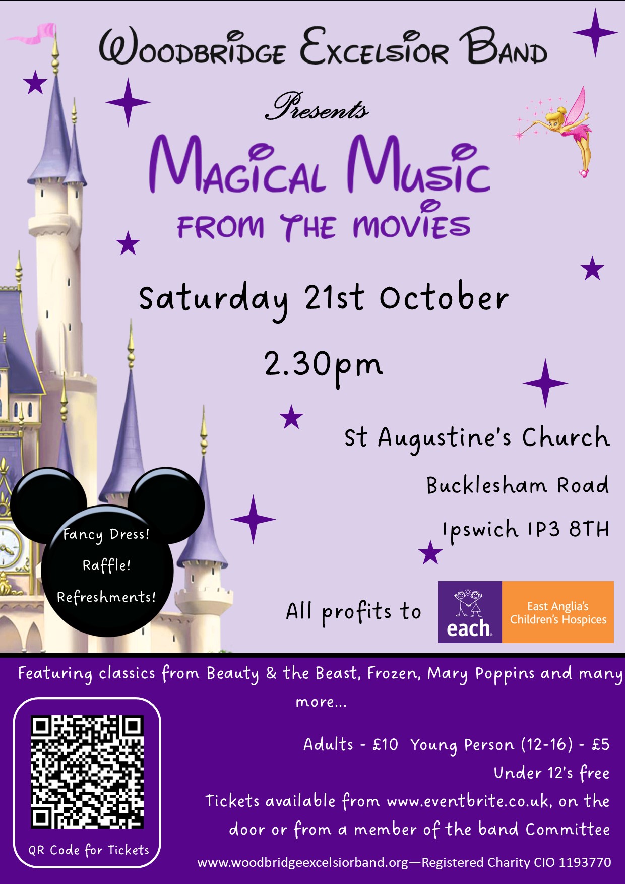 Woodbridge Excelsior Band - Magical Music from the Movies | Flyer Magazines