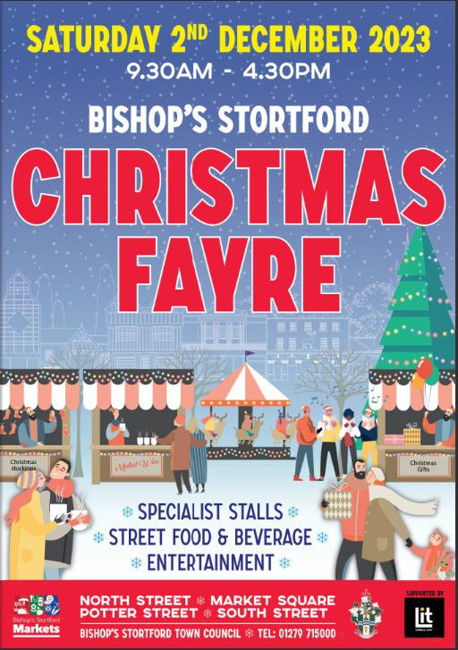 The Bishop's Stortford Christmas Fayre '23 | Flyer Magazines