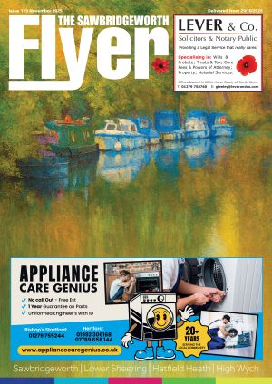 The Sawbridgeworth Flyer November '25 | Flyer Magazine