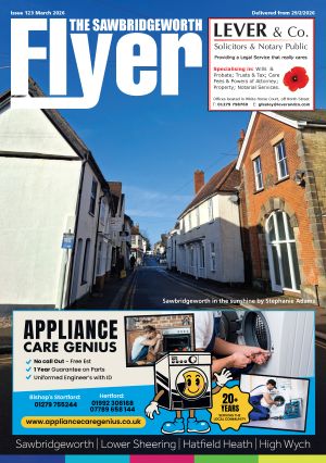 The Sawbridgeworth Flyer March '26 | Flyer Magazine
