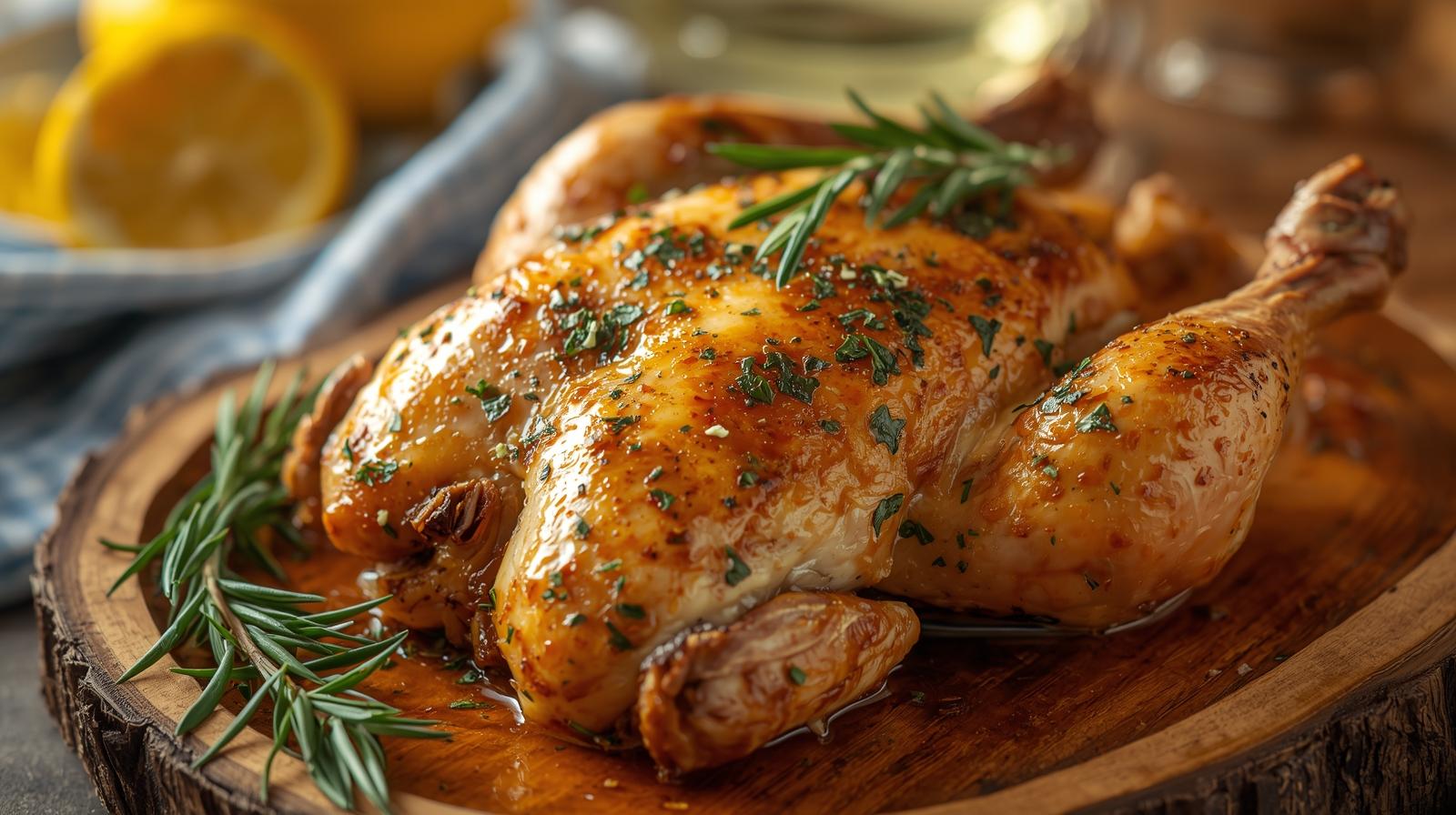 Lemon and herb chicken