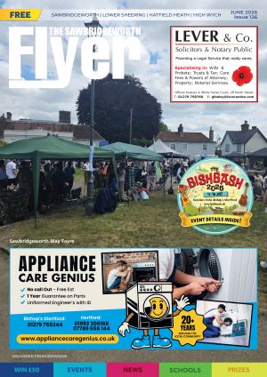 Home | Flyer Magazines The Sawbridgeworth Flyer June '26 | Flyer Magazine