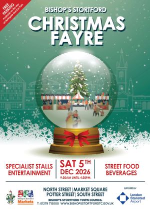 The Bishop's Stortford Christmas Fayre Programme 2026