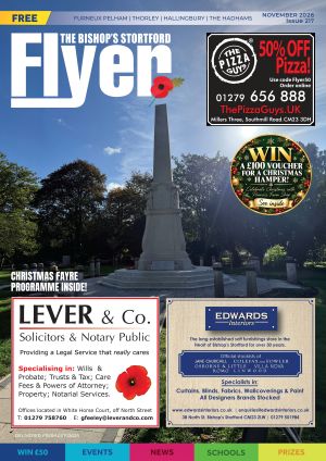 The Bishop's Stortford Flyer November '26 | Flyer Magazine